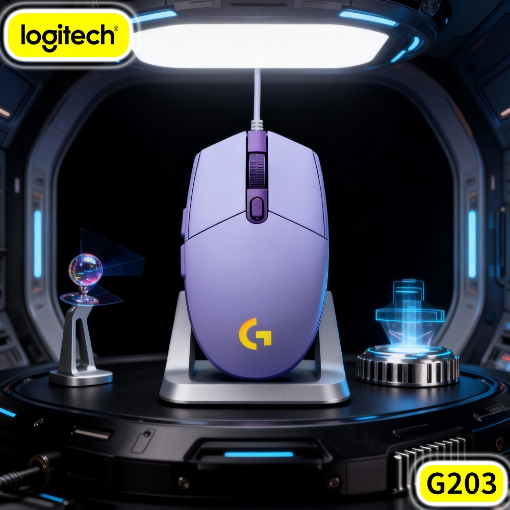 Logitech Mouse G203 - Проводная игровая мышь Logitech G203 с