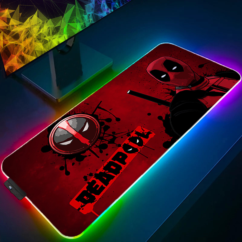 Gaming Keyboard Theme - Светодиодный коврик для мыши, игровая подсветка,