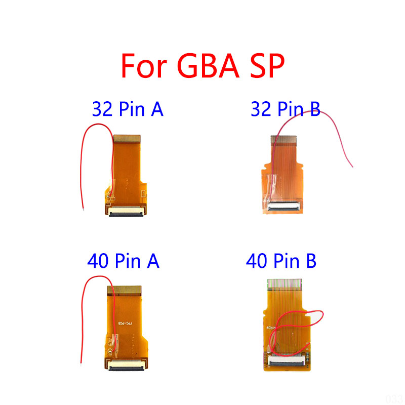 Film Switch Mod - Для GBA SP ЖК-кабель с подсветкой,