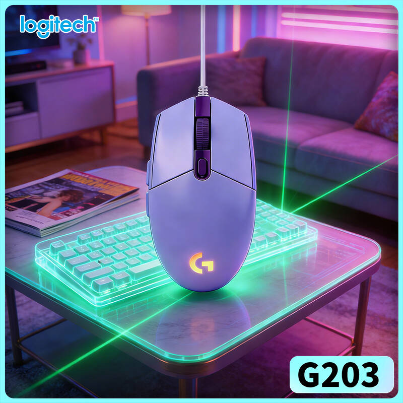 Logitech Mouse G203 - Игровая мышь Logitech G203 Prodigy RGB,