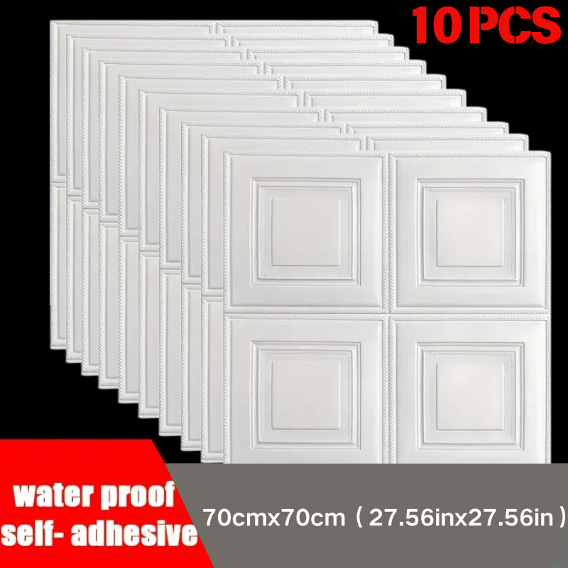 Pe Foam Sheet - 70*70 см противоударные водонепроницаемые обои-наклейки на
