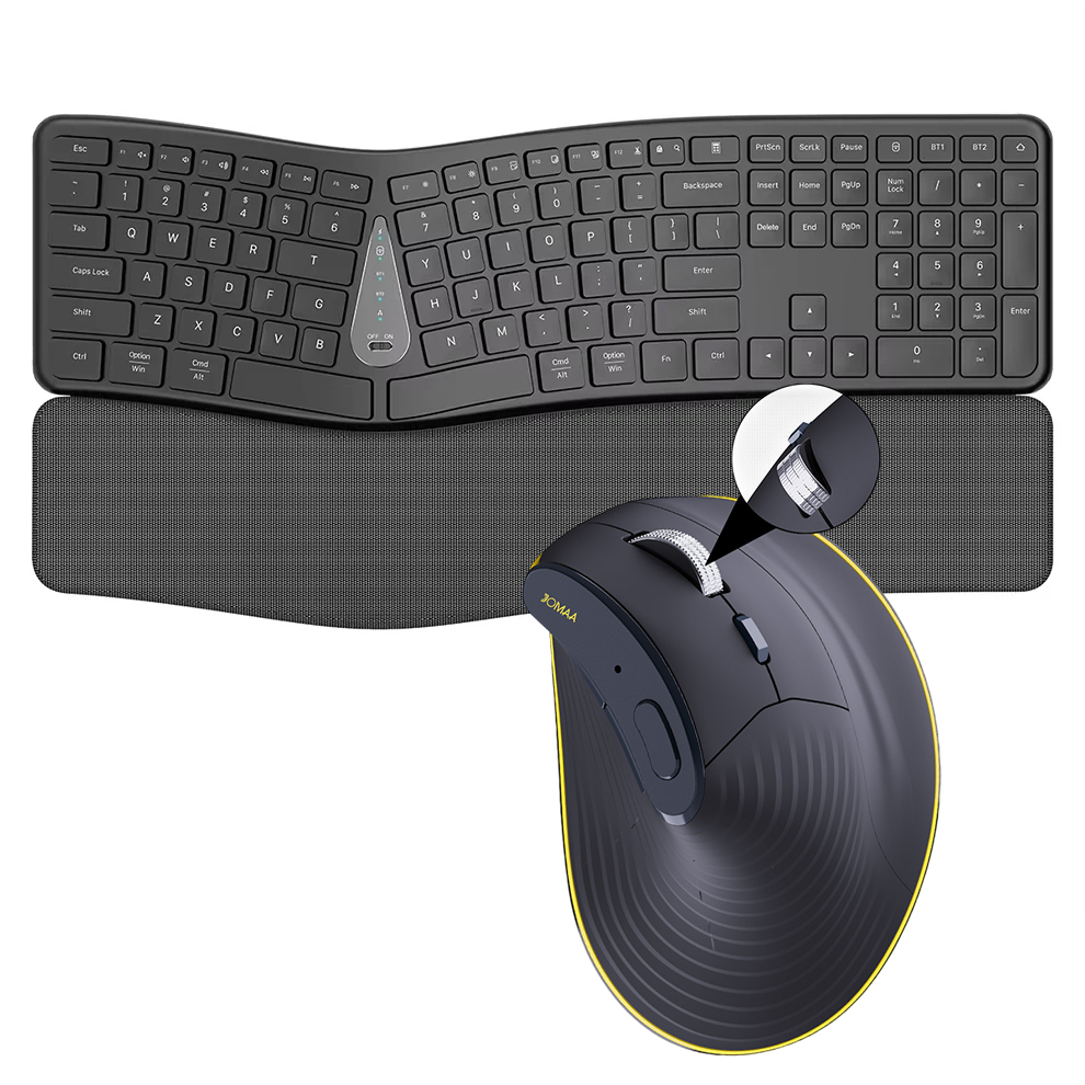 Gaming Keyboard Mouse And Headset Combo - Комбинированная беспроводная клавиатура и мышь 2,4G,