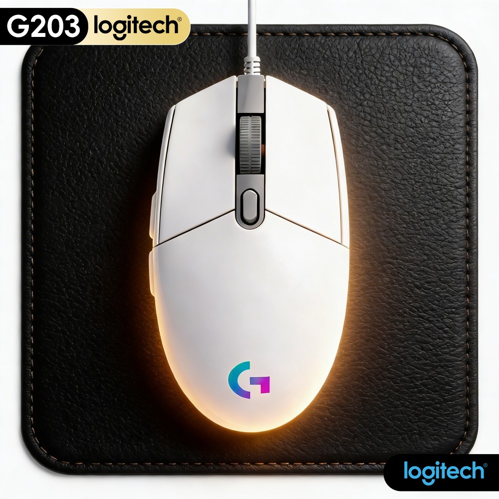 Проводная игровая мышь Logitec – обзор и цена Logitech Mouse G203