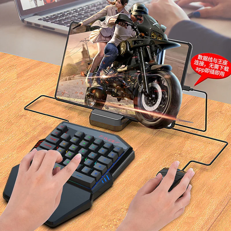 T-WOLF TF900 клавиатура для од – обзор и цена Gaming Keyboard Mouse And Headset Combo