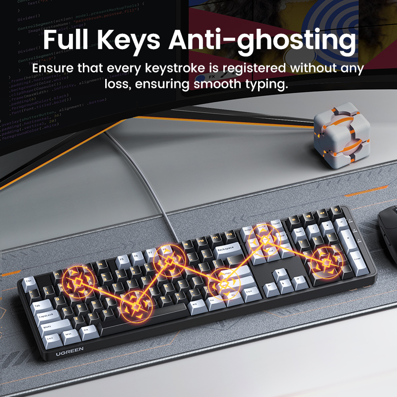 Механическая клавиатура UGREEN – обзор и цена Gaming Keyboard Corsair