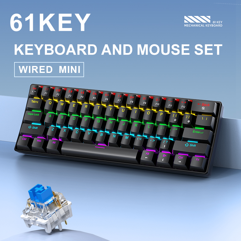 Мини-механическая клавиатура A – обзор и цена Gaming Keyboard Mouse And Headset Combo