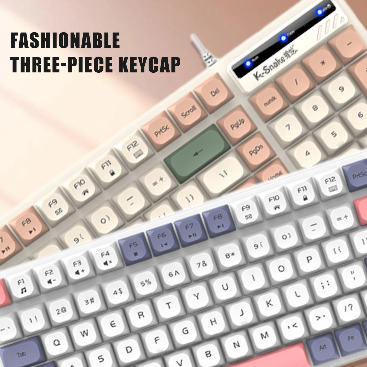 K-Snake KM100 Проводная модная – обзор и цена Gaming Keyboard Mouse And Headset Combo