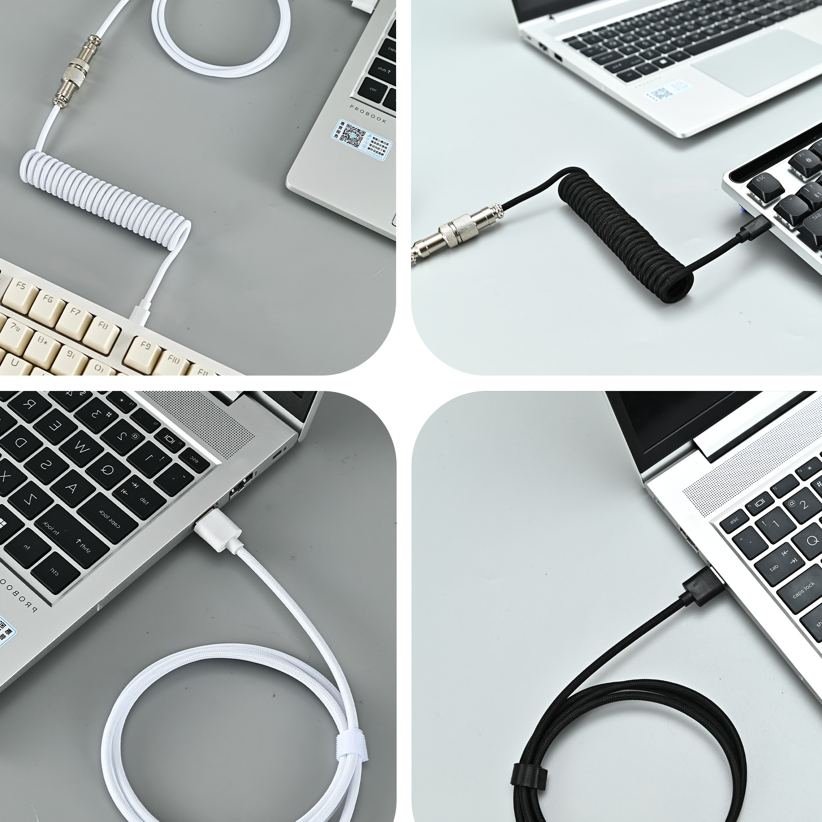 Кабель USB Type-C для механиче – обзор и цена Coiled Usb Cable