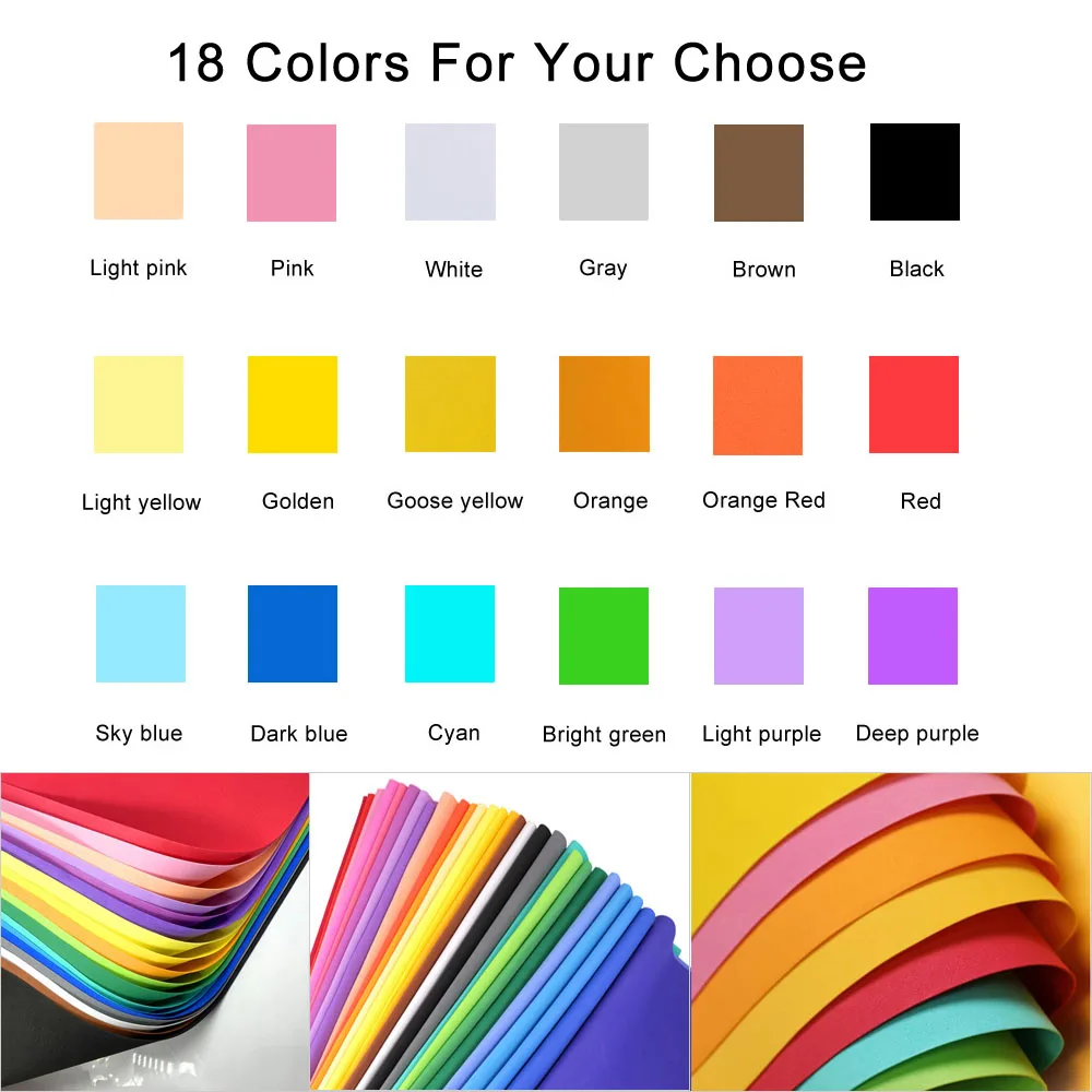 1/18 шт. цветных листов из ЭВА – обзор и цена Pe Foam Sheet